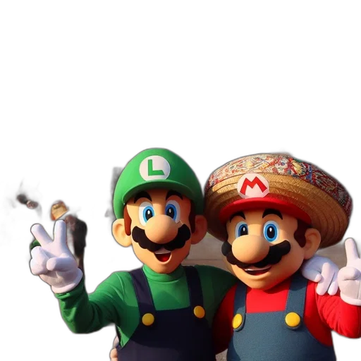 hat, weapon, mask, shoes transparent PNG cut-out