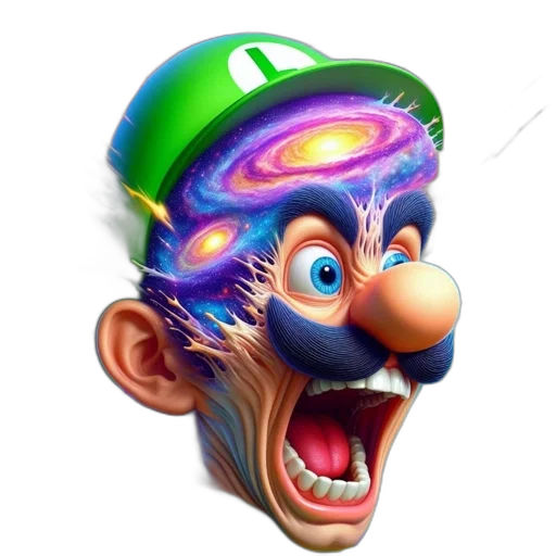 face, mask, hat, creature transparent PNG cut-out