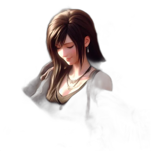 face, jewelry, staff, dress transparent PNG cut-out