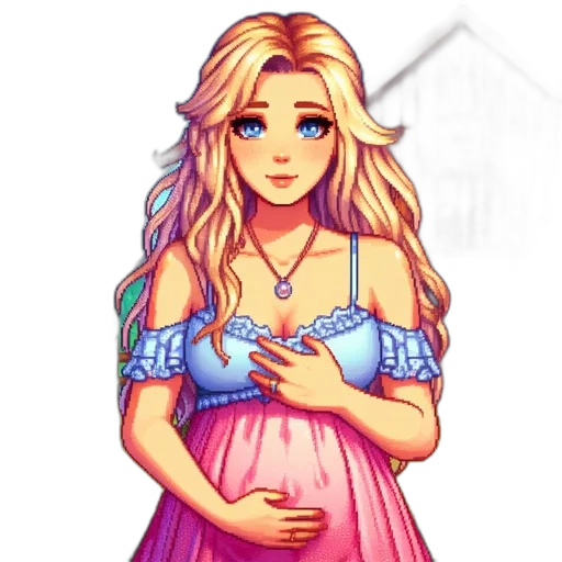 dress, pixel art, fantasy art, concept art transparent PNG cut-out