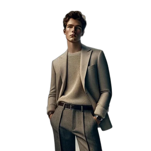 jacket, concept art, photorealistic, 3d render transparent PNG cut-out