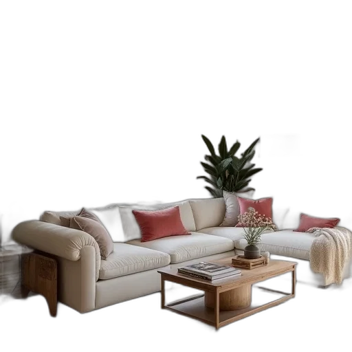 furniture, 3d render, photorealistic, concept art transparent PNG cut-out