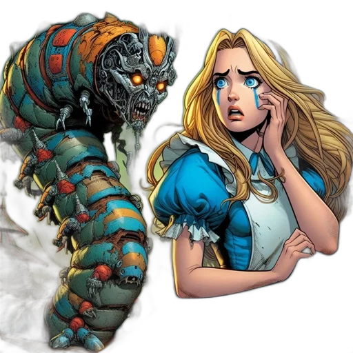 comic book art, concept art, fantasy art, pixel art transparent PNG cut-out