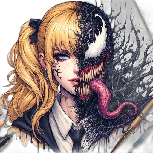 mask, face, creature, hair transparent PNG cut-out