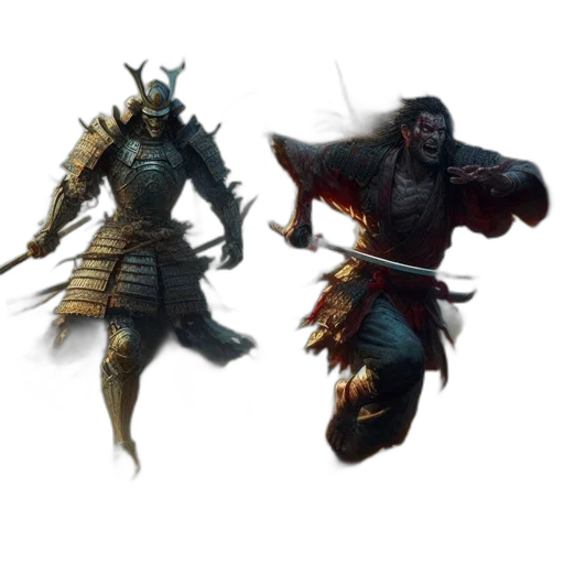 concept art, fantasy art, 3d render, pixel art transparent PNG cut-out