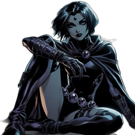 comic book art, concept art, fantasy art, cyberpunk transparent PNG cut-out