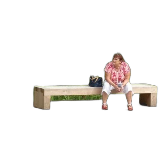 furniture, 3d render, forest, woman transparent PNG cut-out