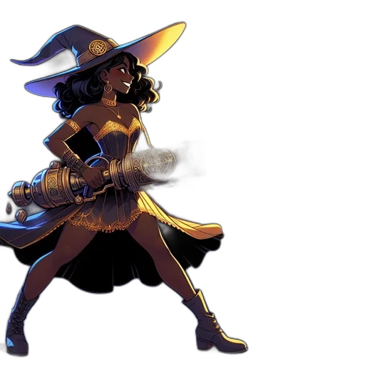 staff, concept art, fantasy art, comic book art transparent PNG cut-out