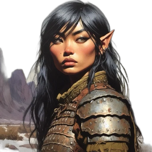 face, dragon, sword, fantasy art transparent PNG cut-out