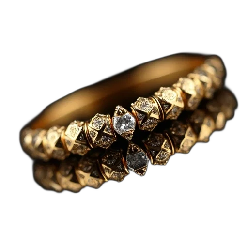 jewelry, crown, 3d render, golden transparent PNG cut-out