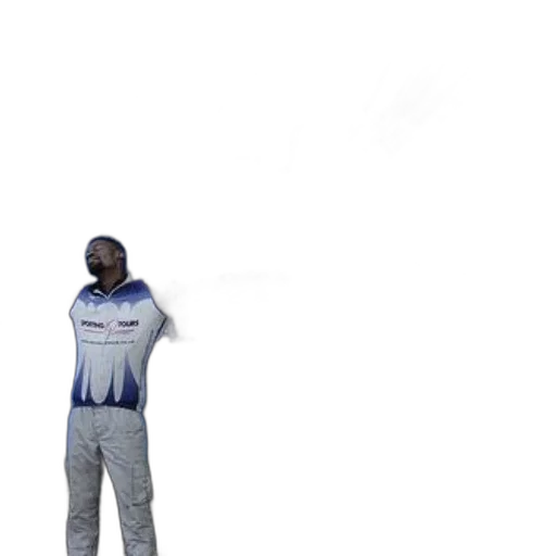 jacket, staff, robot, weapon transparent PNG cut-out