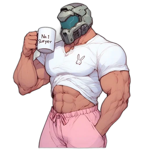 robot, vaporwave, concept art, anime transparent PNG cut-out