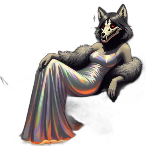 dress, creature, animal, jewelry transparent PNG cut-out