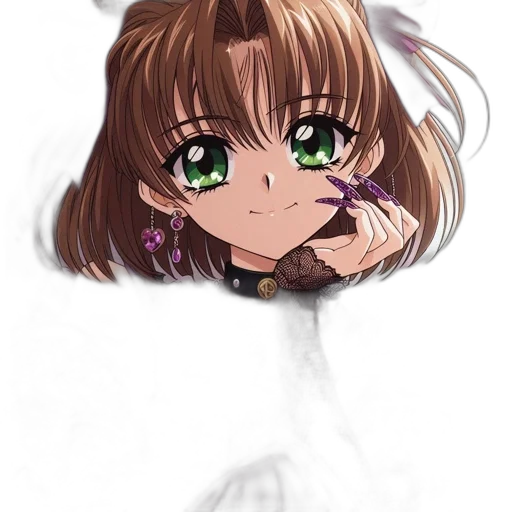face, hair, flower, jewelry transparent PNG cut-out