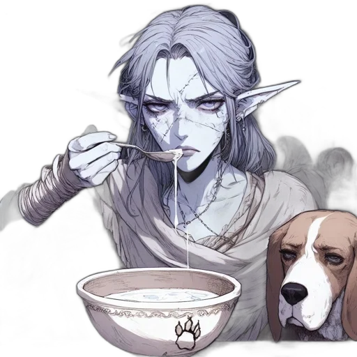food, mask, creature, fantasy art transparent PNG cut-out