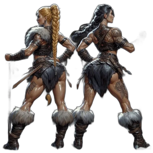 concept art, fantasy art, comic book art, 3d render transparent PNG cut-out