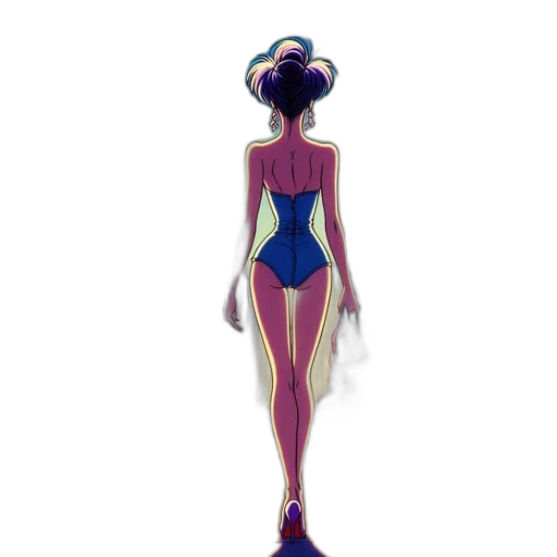 dress, robot, staff, mask transparent PNG cut-out