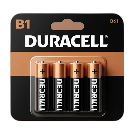 duracell, batteries, size, pack transparent PNG cut-out