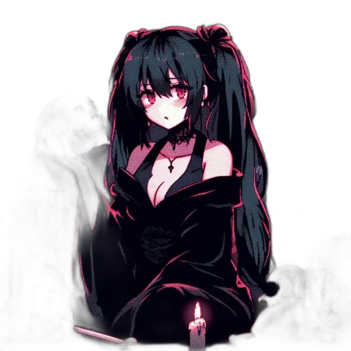dress, staff, mask, weapon transparent PNG cut-out