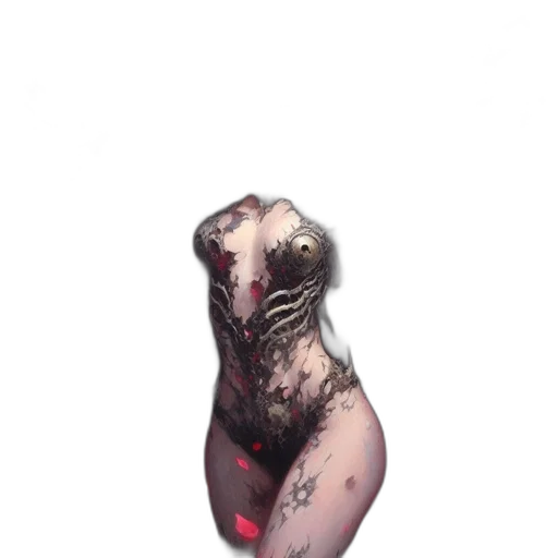 creature, mask, dress, face transparent PNG cut-out