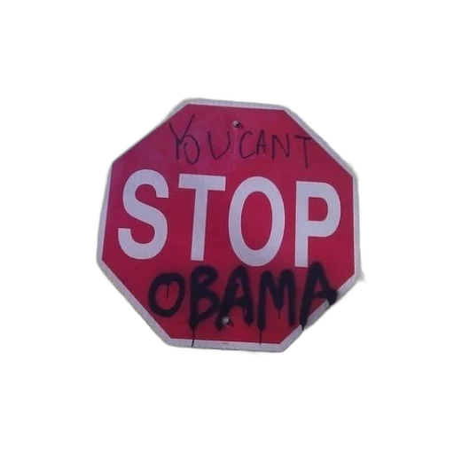 stop, sign, has, vandalized transparent PNG cut-out