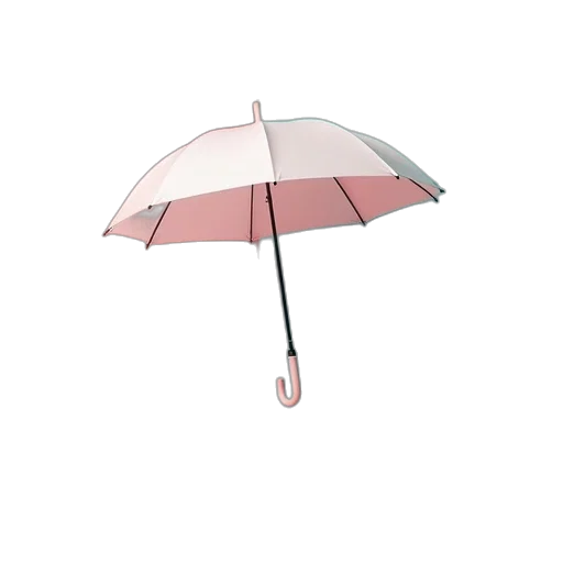 umbrella, staff, hat, jacket transparent PNG cut-out