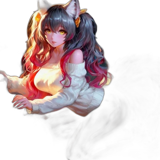 dragon, staff, dress, creature transparent PNG cut-out