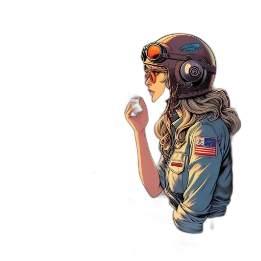 jacket, mask, face, concept art transparent PNG cut-out
