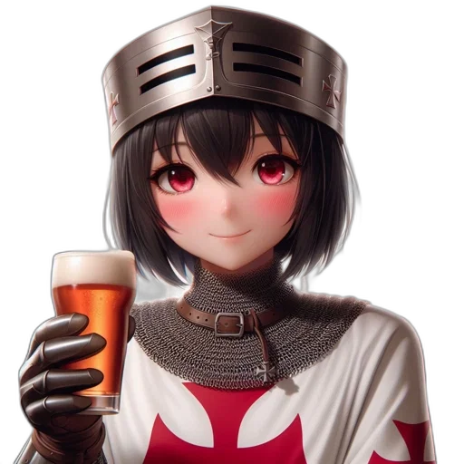robot, hat, crown, weapon transparent PNG cut-out