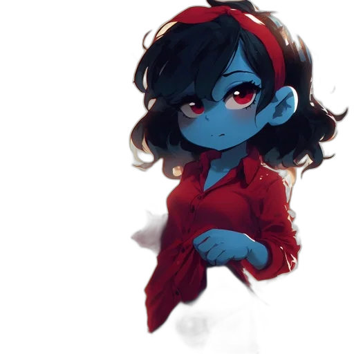 dress, staff, creature, mask transparent PNG cut-out