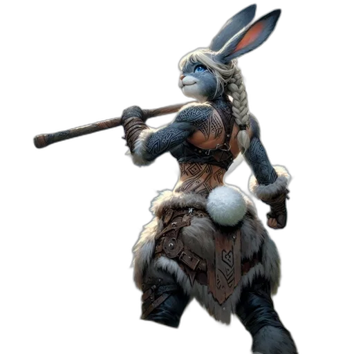 animal, staff, weapon, creature transparent PNG cut-out