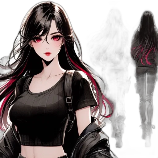 concept art, fantasy art, comic book art, anime transparent PNG cut-out