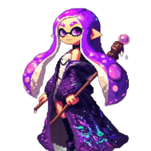 dress, staff, weapon, jacket transparent PNG cut-out