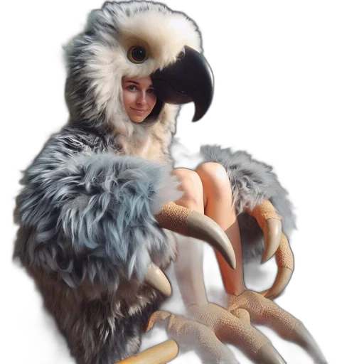 creature, animal, dragon, 3d render transparent PNG cut-out