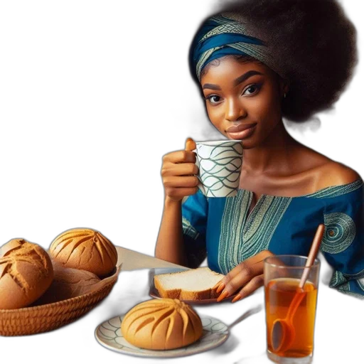 food, photorealistic, concept art, oil painting transparent PNG cut-out