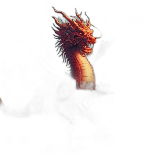 dragon, creature, staff, animal transparent PNG cut-out