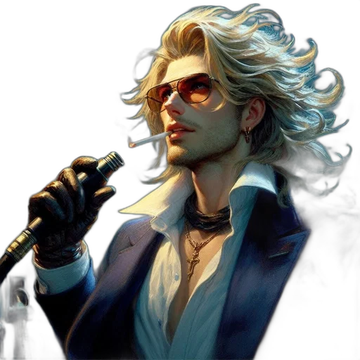 staff, jacket, concept art, fantasy art transparent PNG cut-out