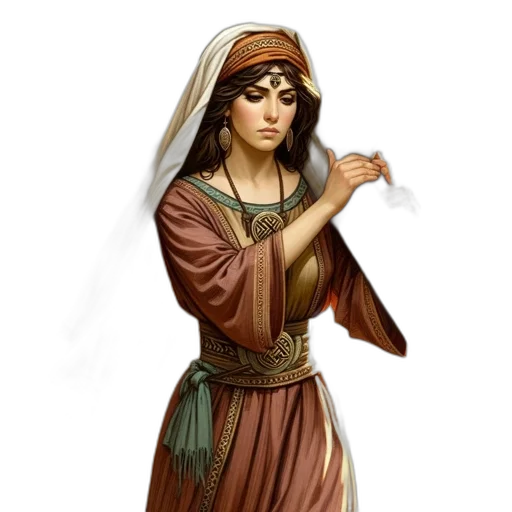 staff, jewelry, dress, fantasy art transparent PNG cut-out