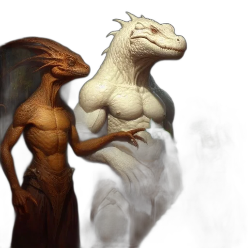 dragon, creature, concept art, fantasy art transparent PNG cut-out