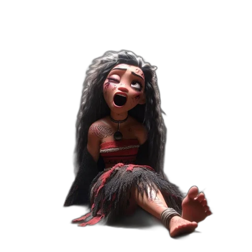 hair, creature, face, mask transparent PNG cut-out