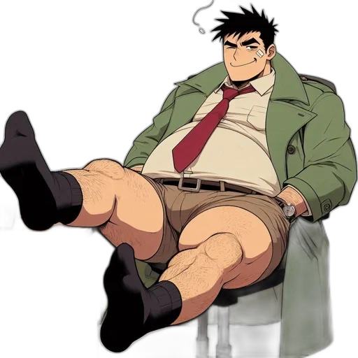 jacket, furniture, staff, cartoon transparent PNG cut-out