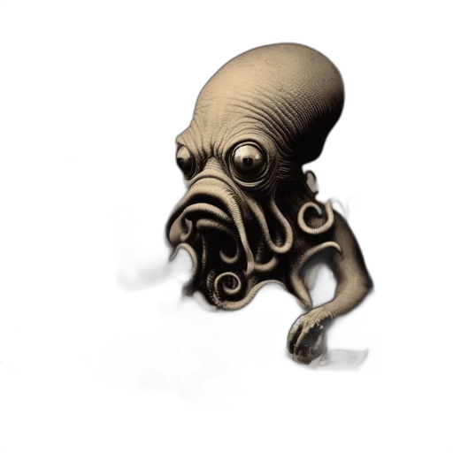 creature, mask, animal, hair transparent PNG cut-out