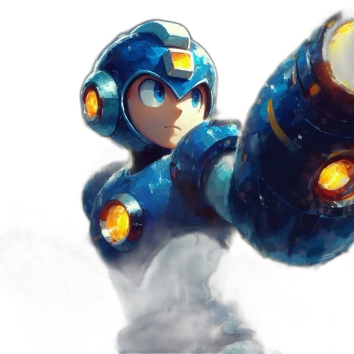 robot, weapon, concept art, comic book art transparent PNG cut-out