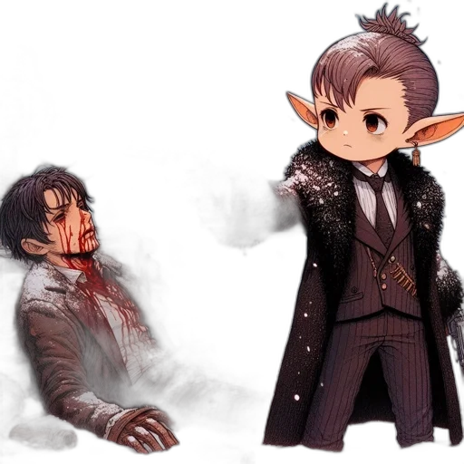 concept art, fantasy art, comic book art, pixel art transparent PNG cut-out