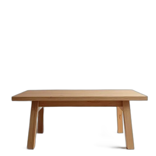 furniture, 3d render, plain, wooden transparent PNG cut-out