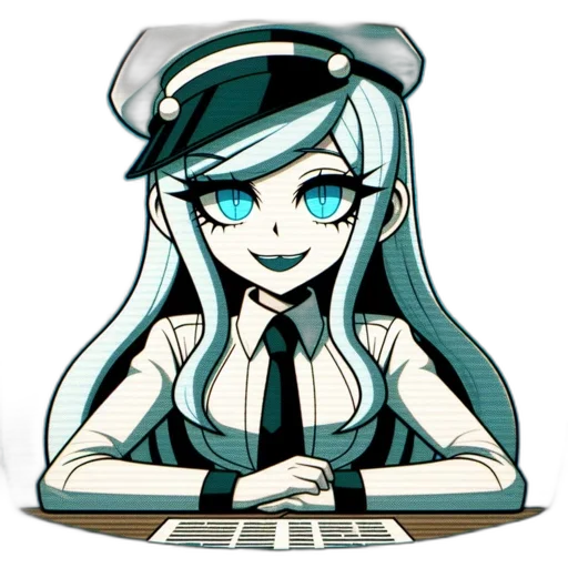 staff, robot, hat, face transparent PNG cut-out