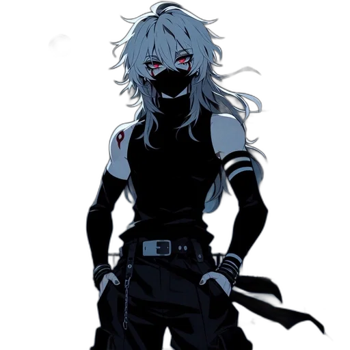 mask, weapon, staff, creature transparent PNG cut-out