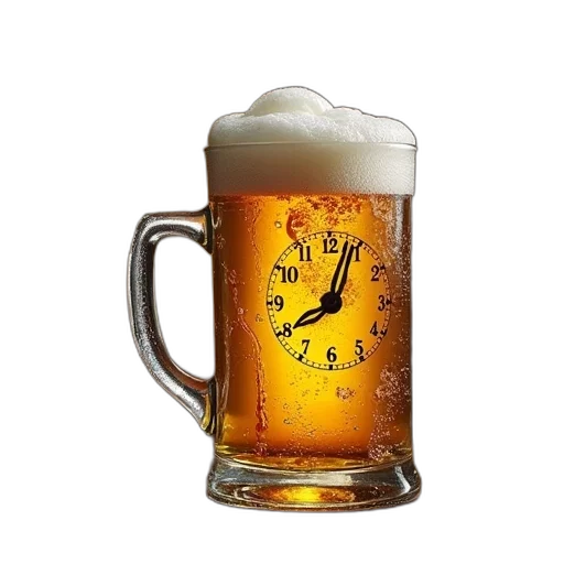 photorealistic, 3d render, beer, mug transparent PNG cut-out