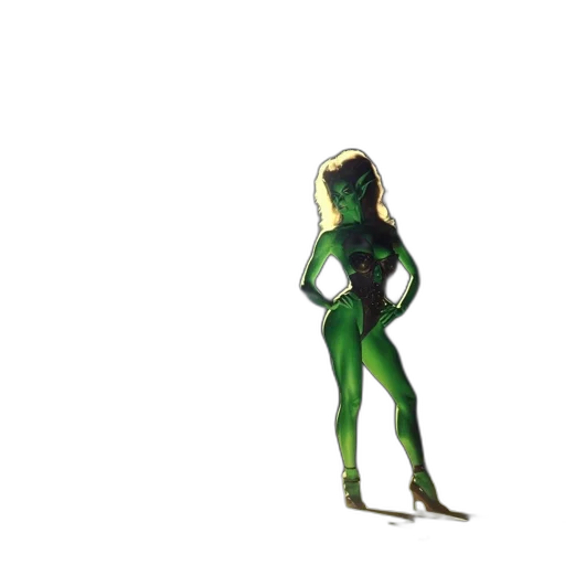 creature, robot, staff, dress transparent PNG cut-out