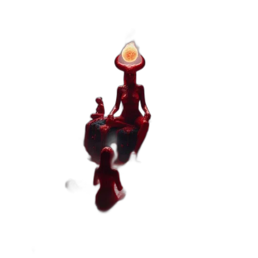 food, robot, creature, staff transparent PNG cut-out